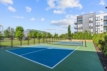 Pickleball court